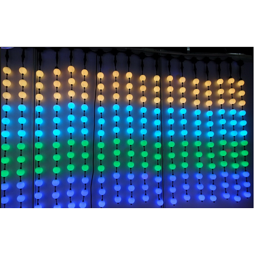 50mm led crystal magic ball lights